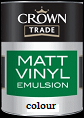 Crown Trade Vinyl Matt Colours
